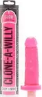 Clone-A-Willie Vibrator (Glow In The Dark) (Pink)