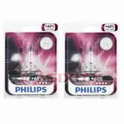 2 pc Philips High Low Beam Headlight Bulbs for Smart Fortwo 2011-2015 ug (for: Smart)
