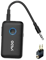 [Bluetooth Transmitter & Receiver] Bluetooth 5.3 Audio Adapter for Black