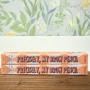 2 X Benefit Precisely My Brow Pencil 3 WARM LIGHT BROWN 0.026g Travel Mini