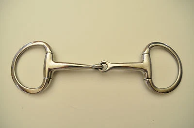 Bit Thin Mouth Eggbutt Snaffle Stainless Steel
