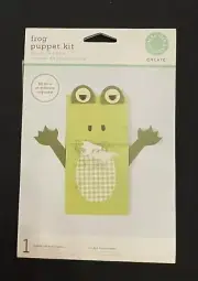 New Sealed Martha Stewart Create Crafts Frog Puppet Kit homeschool - kid craft