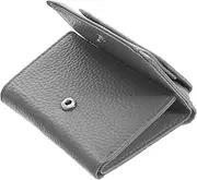 [Holibanna] Slim Women's Mini Wallet Coin Pouch for Small Cards Cash Essentials Sturdy Leather Safe Credit Card Organizer Compact Portable
