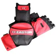 @NEW@ 2024 Easton Flipside 4-Tube Arrow Hip Quiver & Belt, RED RH LH