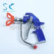 Aftermarket 5000PSI 4-Finger Blue HD Texture Airless Spray Gun 241705 with Guard
