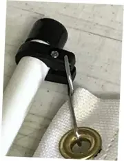 Boating Flagpole for Rod Holders and/or Rocket Launchers (3' Pole)