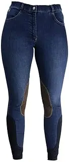 [HyPERFORMANCE] Womens/Ladies Lucinda Denim Breeches (UK Size: 24in) (Navy Denim)