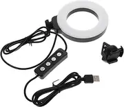 Angoily 2pcs 4 Fill Light Broadcasting Conference Light Video Clip Lighting Broadcasting Clip Lighting LED Camera Lights Camera Webcam Light Broadcasting Light Video Lighting Abs White