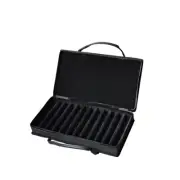 EastTop Foam Harmonica Case Box Bag for 12 Pack 28-Hole Mouth Organ Harp Blues