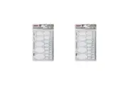 2x Kent Template Ellipse Home School stationery Technical Drawing Design Set