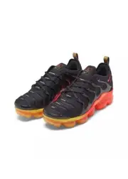 NEW Men Nike Air Vapormax Plus Black/Orange Size 7 - 12