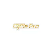 Cycle Pro - seat rear Gold decal - old school bmx