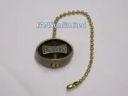 Emerson Ceiling Fan Pull Chain Fob in Antique Brass Genuine