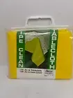 Vintage Table Cloth 66" x 102" 100% Yellow NOS Retro