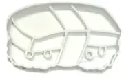 TAMAGO NIGIRI EGG SUSHI TAMAGOYAKI COOKED OMELETTE COOKIE CUTTER USA PR2391