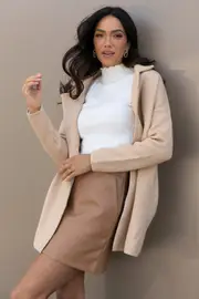 [PUP17] Lenore Coatigan - Sand S/M Beige
