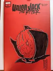 Jack O'Lantern Original Sketch By JACS Union Jack Bloodhunt 1