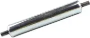 Axle Diameter, Galvanized Steel Conveyor Roller, 1.2cm/0.5 Inch Conveyor Roller, 1.5 Inch Diameter, 19.7 Inches Long with Spring Mechanism Drain Roller for Material Transportation (TOTAL LENGTH 500mm