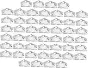 WRITWAA 50pcs Zircon Nail Charms Shiny Rhinestone Nail Art Gems for Unique and Fashionable Manicures Adding Elegance and Sparkle to Your Look