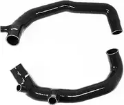 TRS OEM Location High Flow Silicone Inlet Intake Kit for BMW 135i/335i/535i/1M/Z4 07-10 Blue(no Metal Part) Black