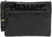 [Blauer] Women's Coney Clutch Bag, Polyester, black, One size