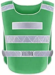 [KGVSLIXYT] Safety Vest High Vis, Reflective Suit Safety Vest Ultra-high Visibility Reflective With Silver Reflective Strips For Visibility Construction Vest