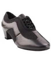 Very Fine Ladies Ballroom Practice Low Heel Dance Shoes CD702BBX in Black