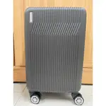 全新/AMERICA TIGER 20吋ABS耐磨防刮飛機輪行李箱 黑色行李箱 AT0002-ABS