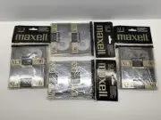 Maxell XLII 90 Sealed Cassette Tapes Set Of 8