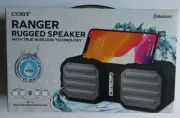 Coby Ranger Rugged Speaker Model, Splash proof, Bluetooth, Music & Call Control