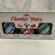 Stockmeyer Chocolate Wafers 3 Pack- Vanilla Cocoa, Cocoa Cream Cocoa Hazelnut