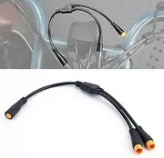 3Pin Y-Splitter 1 Female to 2 Male for Super 73, Lighting/Tail Light Cable Break Cable Headlight Splitter, Light Accessories for Super 73