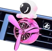 Car Scents Air Freshener - Car Diffuser Air Freshener Vent Clip | Cute Astronaut Rotating Propeller Aromatherapy Ornament for Automotive Travel Road Trip
