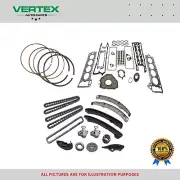 For JAGUAR & LAND ROVER Full Gasket Set, Piston Rings & Timing Chain Kit 5.0