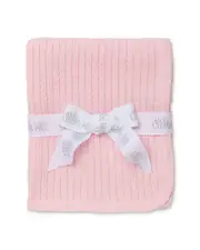 Little Me Infant Boys' Cable Knit Blanket - Baby