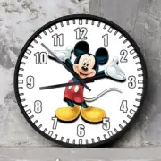 Mickey Mouse Wall Clock 9" Nice For Gifts or Decor New in box*