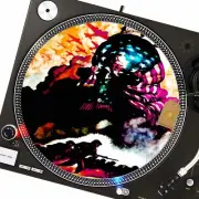 War God Slipmat Turntable 12" for DJ Vinyl LP Audiophile
