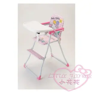 ♥小花花日本精品♥Hello Kitty凱蒂貓兒童用餐椅可摺疊式用餐椅兒童椅 實用方便不占空間~預(2)