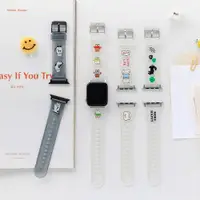 在飛比找ETMall東森購物網優惠-韓國Romane可愛硅膠替換手表帶適用于Apple Watc