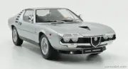 1:18 KK- SCALE ALFA ROMEO MONTREAL COUPE SILVER 1970-1977 No MR BBR AMALGAM PEAK