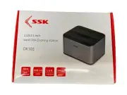 SSK 2.5 & 3.5 DK103 Hard Drive Docking Station - New In Box