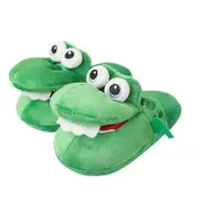 unbrand Crocodiles Plush Slippers With Open Mouth Cotton Slippers With A Moving Mouth-Yvan For Kids 38-42(27cm)