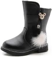 [Bumud] Girls' Winter Snow Boots Shoes