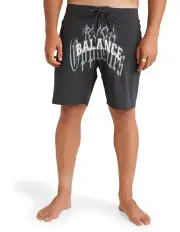 [RVCA] Overlay Trunk in Black