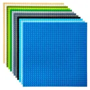 Large Classic Stackable Baseplates, Nature Colors, 12 Pack, 10x10 Inches