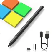 Stylus Pen for Microsoft Surface with 4096 Pressure, Eraser & Right-Click, Pa...