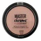 3 Pack Maybelline Master Chrome By Face Studio Metallic Highlighter, Rose Gol...