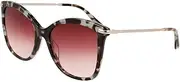 [Calvin Klein] CK22514S 444 Women's Aqua Tortoise Frame Sunglasses