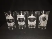 South Park Hand Etched 16 Oz. Pint Glasses! Cartman, Kyle, Stan & Kenny