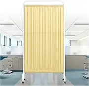 Movable Privacy Screen,partition Wall Panels Temporary Fence,Standing Door Partition,Establish Privacy Space for Office Ward Lobby Beauty Salon(Color 5,2-Panel)